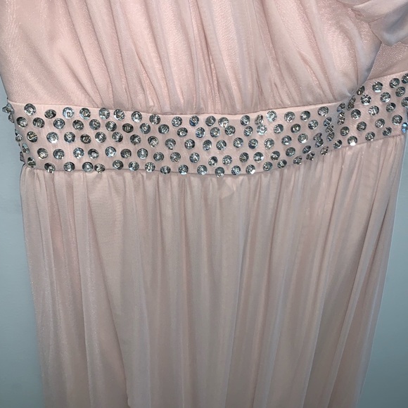 YAYA Floor length one-shoulder dress - Picture 4 of 6